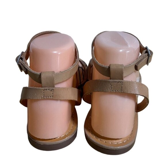 Gap Strappy Sandals With Snake Print Accent Womens US 6 / EU 36 Faux Leather - Picture 3 of 9